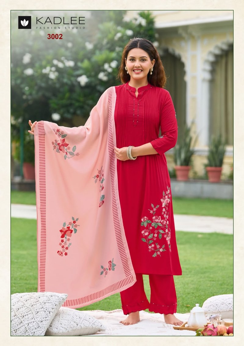 Saaj By Kadlee Roman Kurti With Bottom Dupatta 